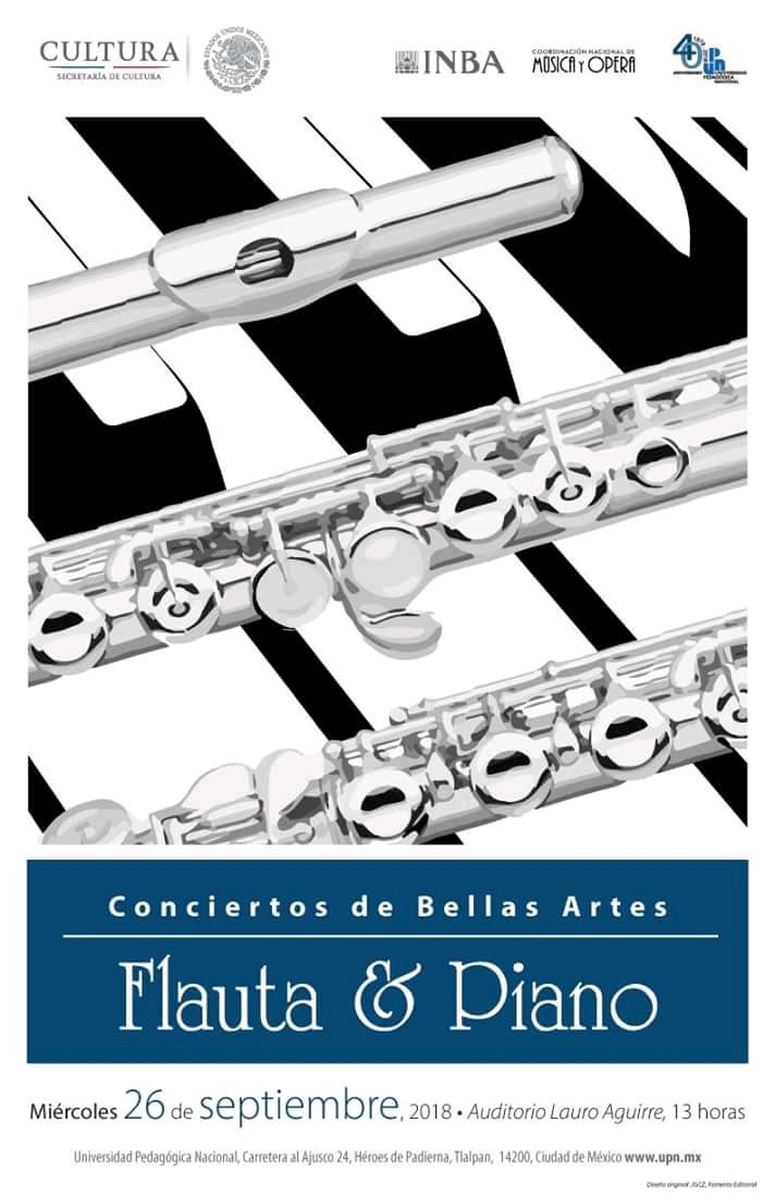 Concierto de flauta y piano